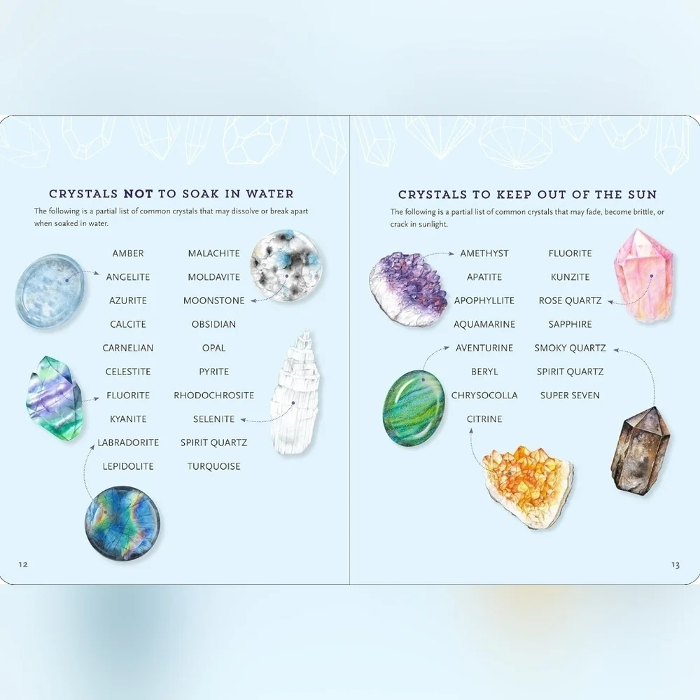 The Crystals Journal with Gemstone Design